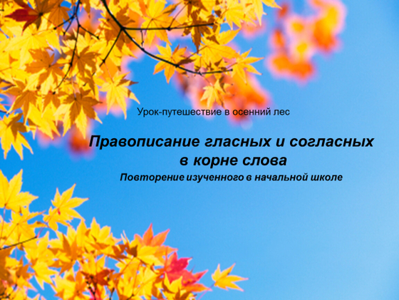Правописание гласных в корне слова (5 табл.+32 карточки)