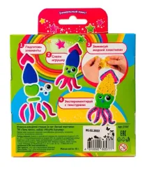 Plastilin\ Пластилин Легкий пластилин "Лепи легко", набор "MixyMo Кальмар"