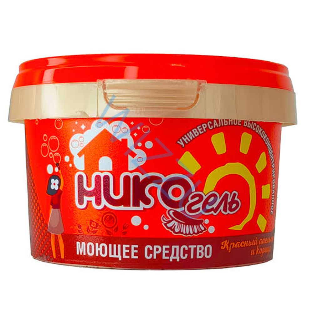 Гель для мытья посуды Niko Красный апельсин и Корица, 250 гр
