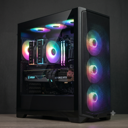 Компьютер Ryzen 7 7700 + RTX 5060 Ti 8Gb