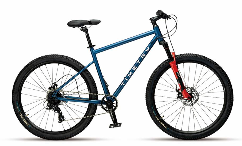 Велосипед 26" TIMETRY TT224 ск.8 синий