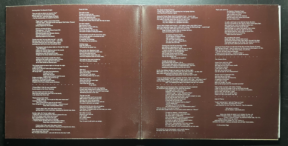 Genesis ‎– Selling England By The Pound (Европа 1986г.)