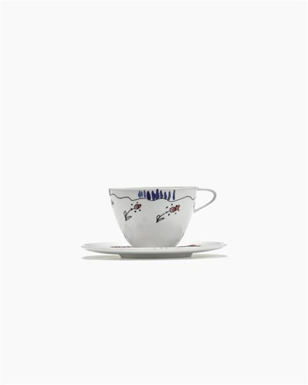 Кофейная пара 80 мл Anemone Milk Midnight Flowers