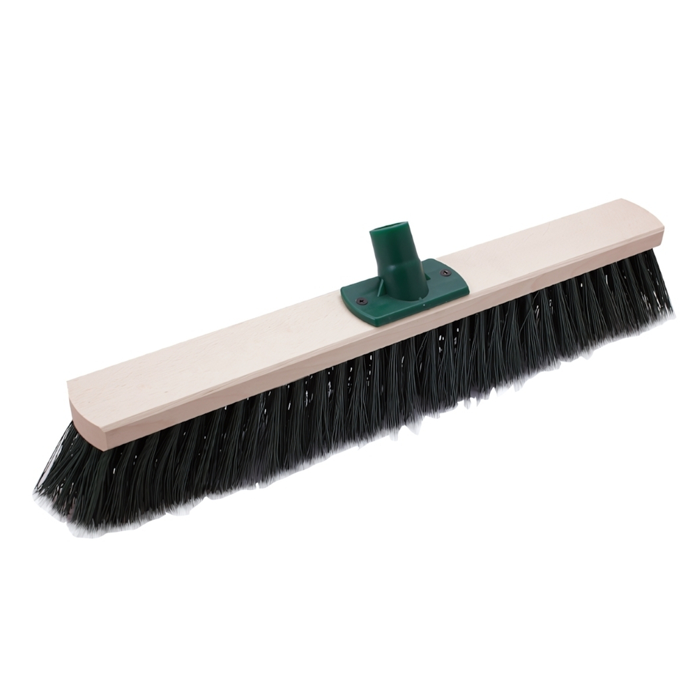 Щетка для уборки "Вуд" длина 54см из натурального бука (для помещения и улицы)
