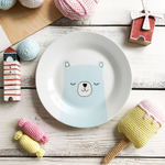 Тарелка teddy 20 см фарфор