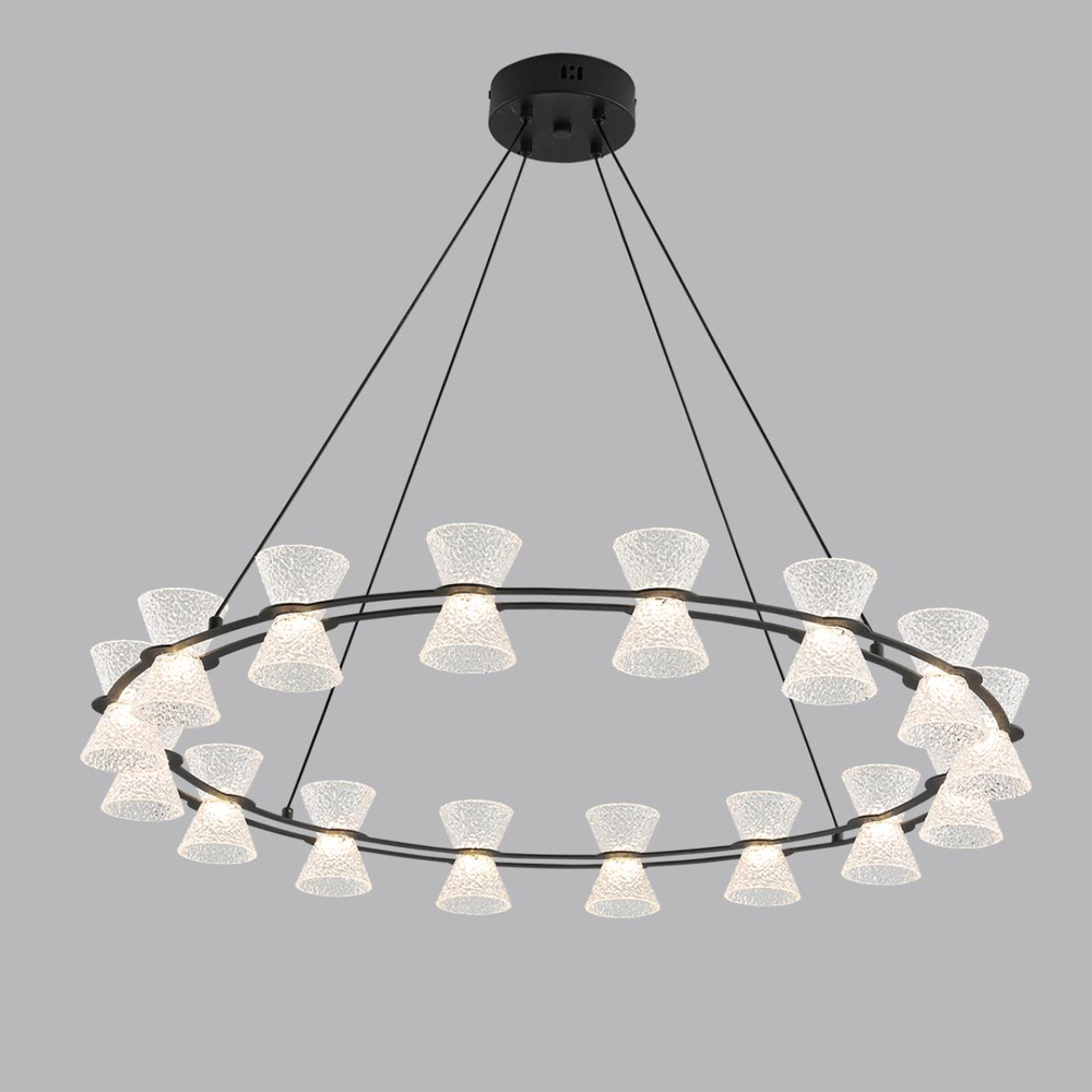 8341/54L LN Люстра подвесная LED 54W 3000K 220V LEDIO