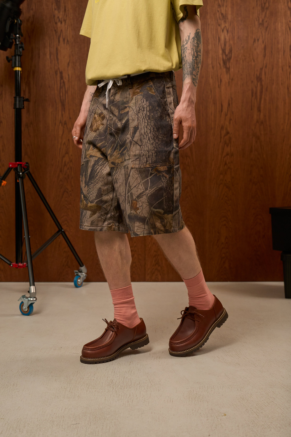 Шорты Appetite Panel Shorts "Golden Leaves"