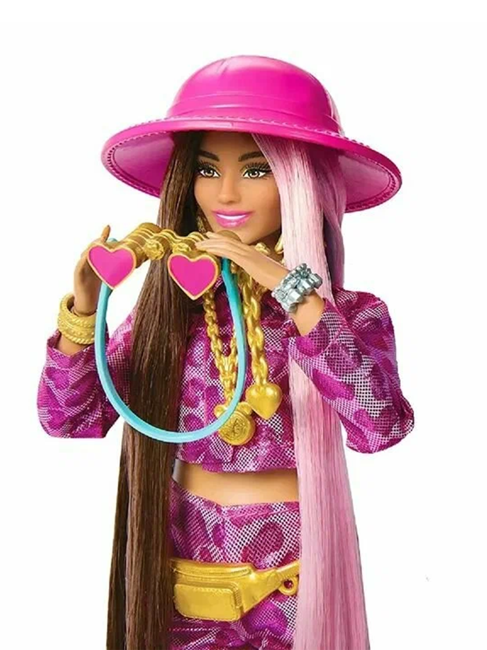 Кукла Барби быстрый полет Сафари | Barbie Extra Fly Safari HPT48 | модная кукла Mattel | 3+