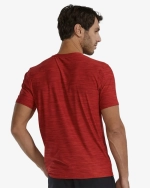 Футболка мужская TYR MEN'S AIRTEC TEE (Красная)