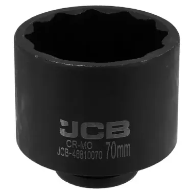 Головка ударная глубокая 3/4'', 70мм (12гр.) JCB JCB-46810070