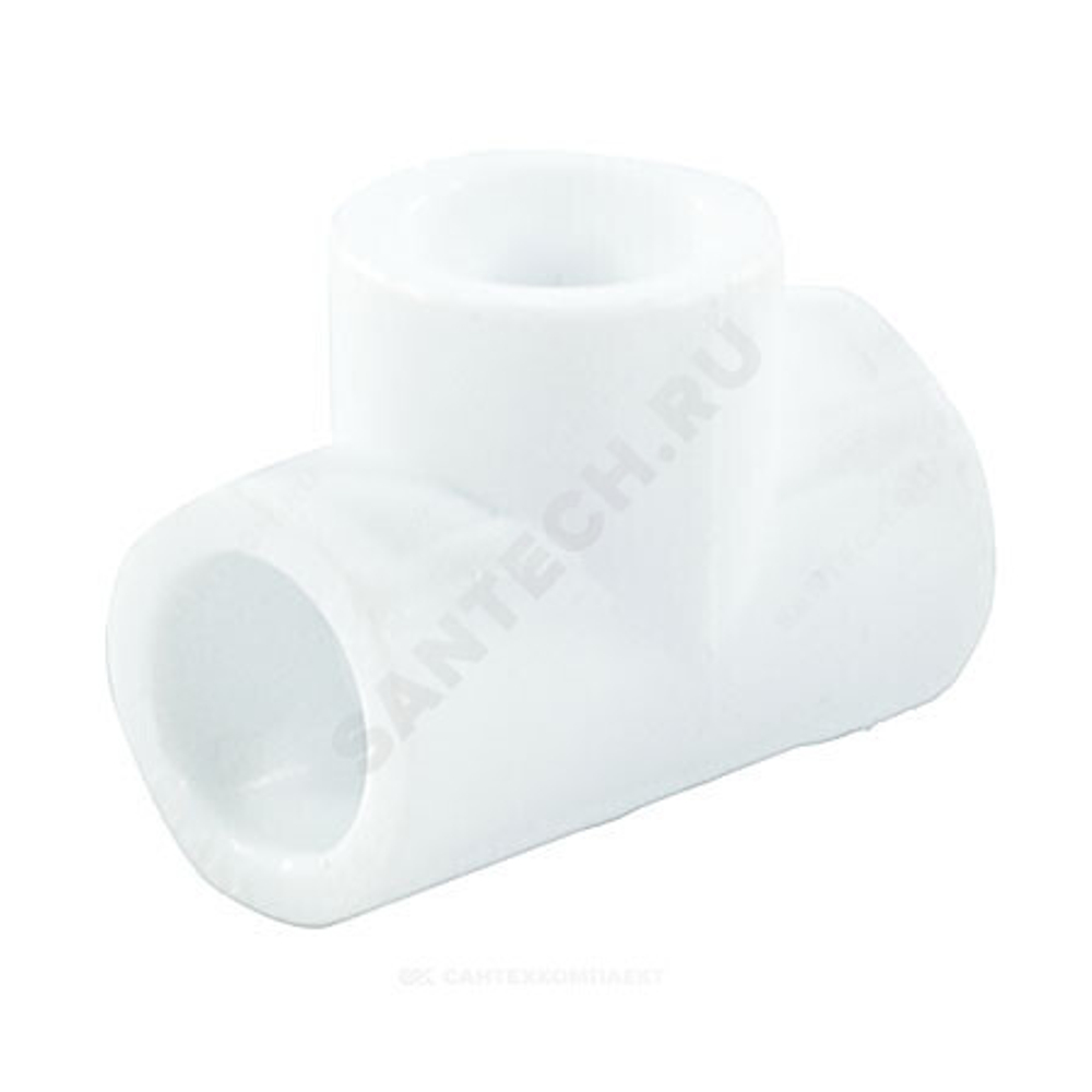 Тройник PP-R белый Дн 50 PRO VALFEX 10111050-PRO