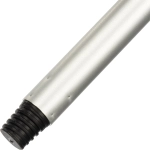 Рукоятка (ручка) для инвентаря NV 130 см алюминий d22 мм синяя (с еврорезьбой, с отверстием для подвешивания)