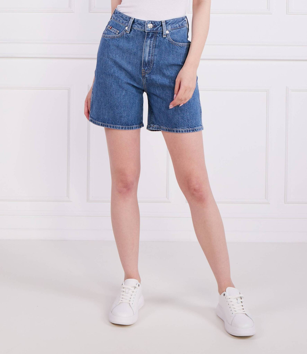 Шорты DNM FLARE SHORT HW JUNE Tommy Hilfiger - темно-синий(WW0WW38124)