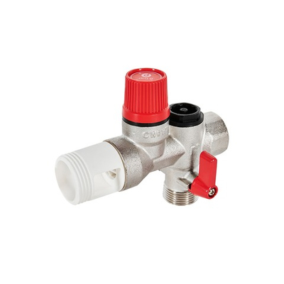 Группа безопасности водонагревателя ROMMER - 3/4" (порог 7 бар)