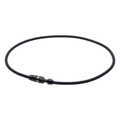 Ожерелье LEASH II, МЕТАХ, черное, 50 см.