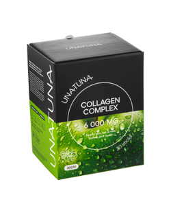 UNATUNA Collagen, Яблоко, 30 стиков