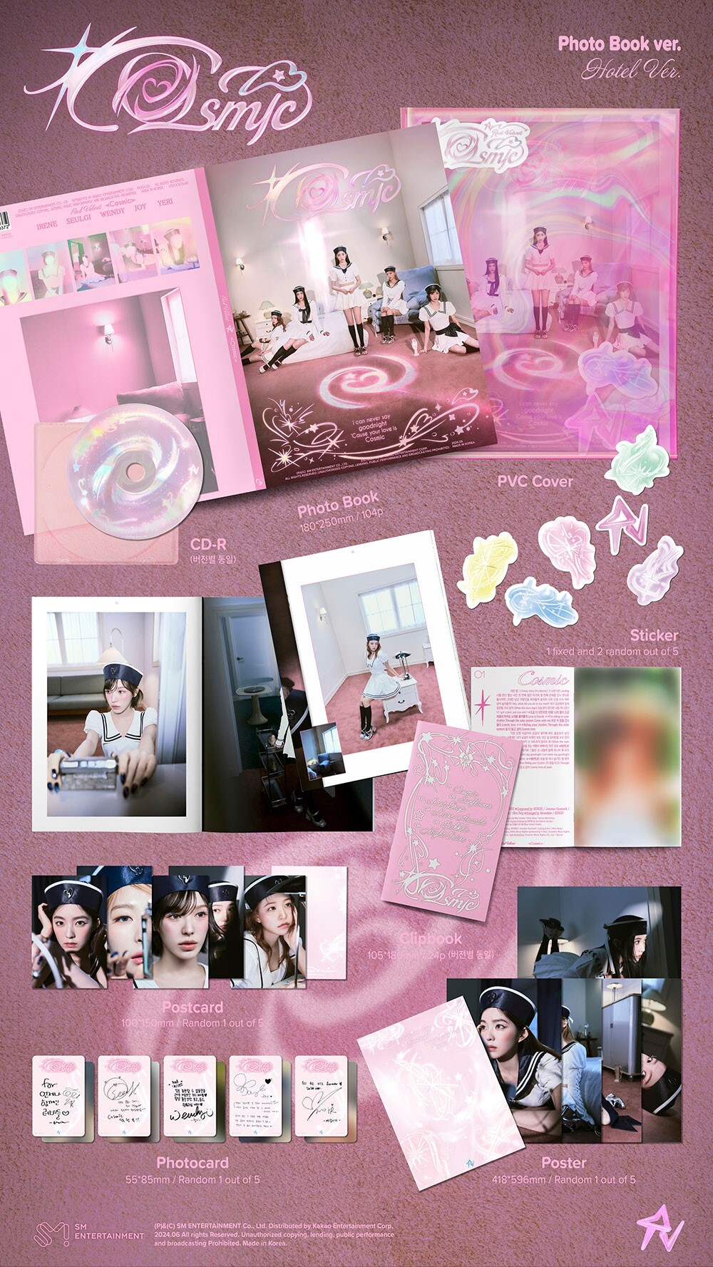 Альбом Red Velvet - Cosmic (Photo Book Ver.)