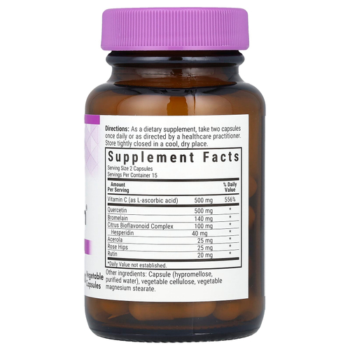 Bluebonnet Nutrition, Super Quercetin®, 30 растительных капсул