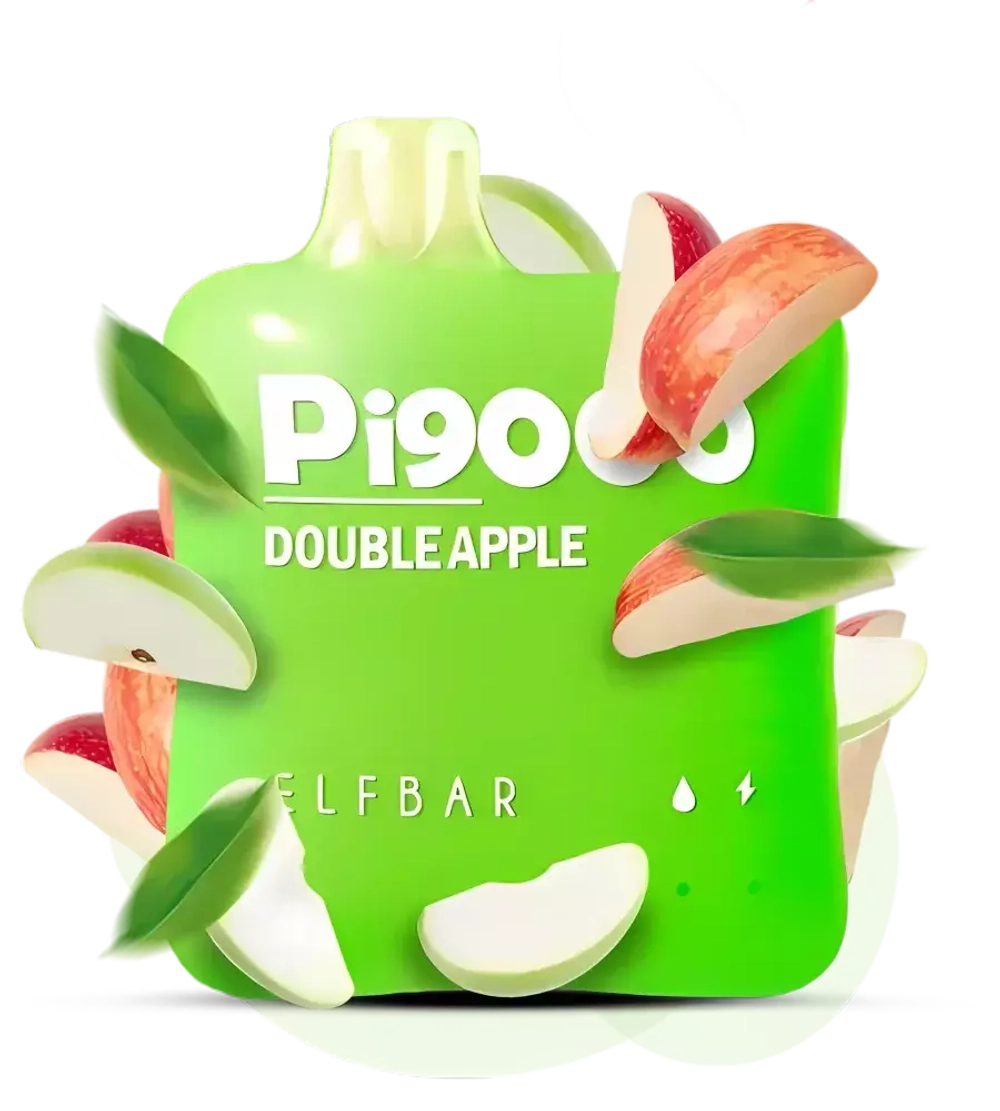 Elf Bar Pi9000 - Double Apple (nic 5%)