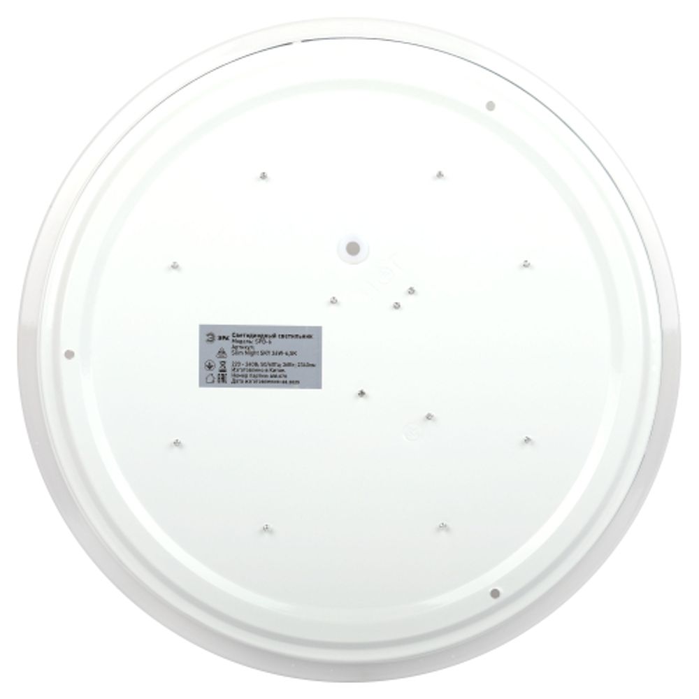 Светильник потолочный светодиодный ЭРА Классик без ДУ SPB-6 Slim Night SKY 36W-6,5K 6500K | Светильники SPB-6 без ДУ