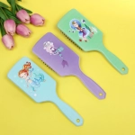 Расчёска массажная «Secret of beauty- Русалочка», микс 3 цвета, прямоуг., 23,5*7,5 см