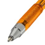 Ручка шариковая STAFF AA-927 ORANGE, 1шт, СИНЯЯ, корпус тонированный оранжевый, узел 0,7 мм, линия письма 0,35 мм, 144075