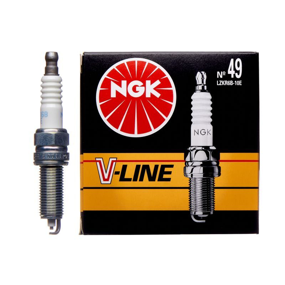 Свеча зажигания NGK 91450 (кратность 4 шт.) LZKR6B10EVLINE49