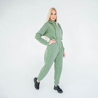 Комбинезон оверсайз "Олива" женский утепленный
