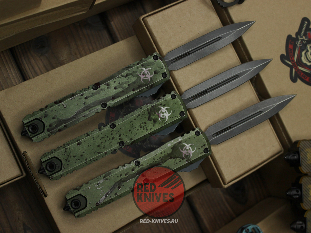 ПРЕДЗАКАЗ Ножи Microtech Ultratech GEN IV D/E Outbreak Signature Series (1122-1OBDS)