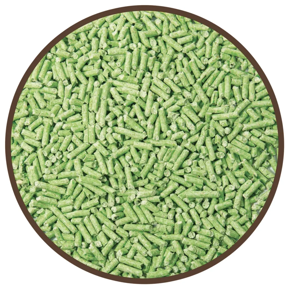Наполнитель растительный комкующийся Cat Step Tofu Green Tea 5,62кг*12л
