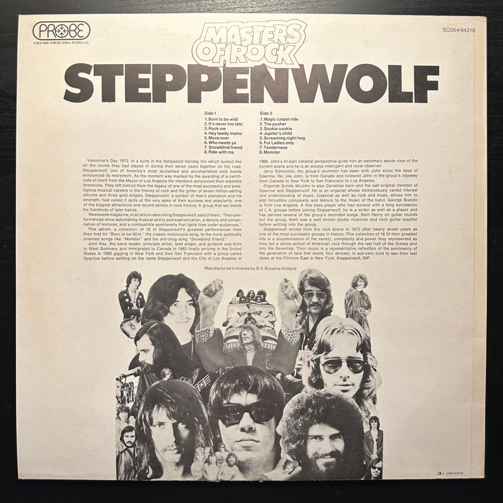 Steppenwolf - Masters Of Rock (Англия 1973г.)