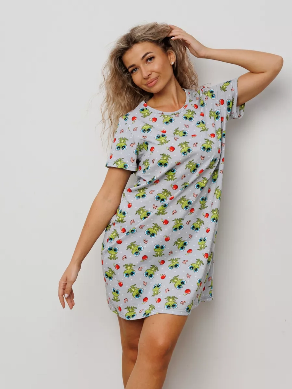 Ночная сорочка хлопок больших размеров в роддом