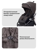 Коляска детская RANT "FLEX color" RA118 Shine Brown