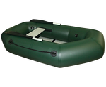 Лодка ПВХ Polar Bird Чирок Гребная PB-190Т Teal со стеклокомпозитной сланью и банкой -