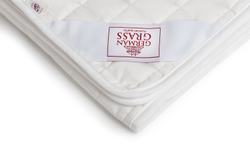 Наматрасник непромокаемый 180х200 German Grass Драйсо Белый (Mattress Cotton Drysoft)