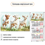 Календарь трио 2027 "Символ года" 10019 (Квадра)