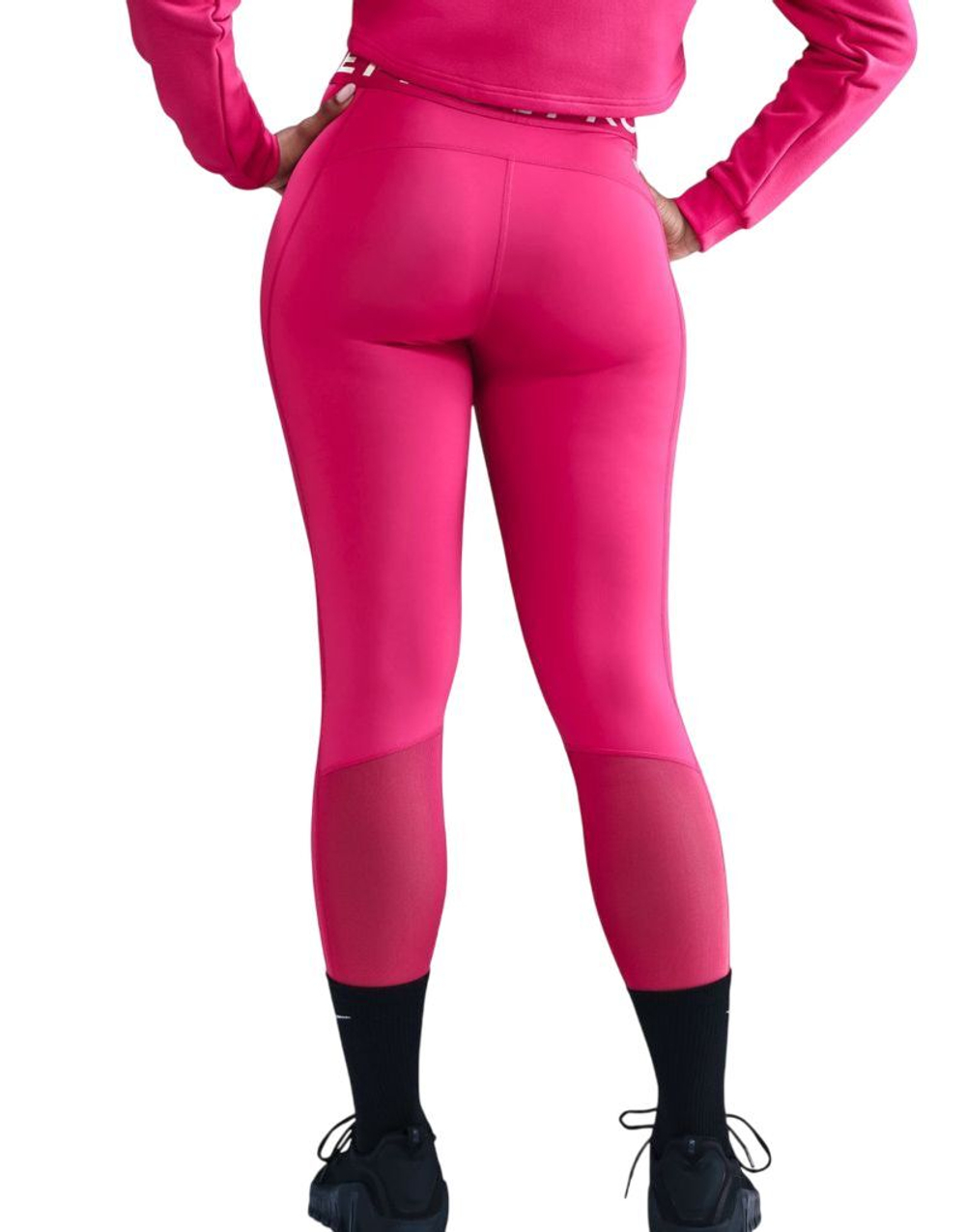 Леггинсы Nike Pro 365 - rush pink/white