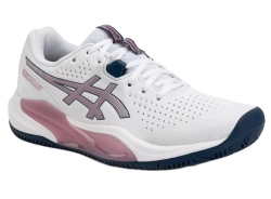 Женские теннисные кроссовки Asics Gel-Challenger 15 Clay - white/taro purple