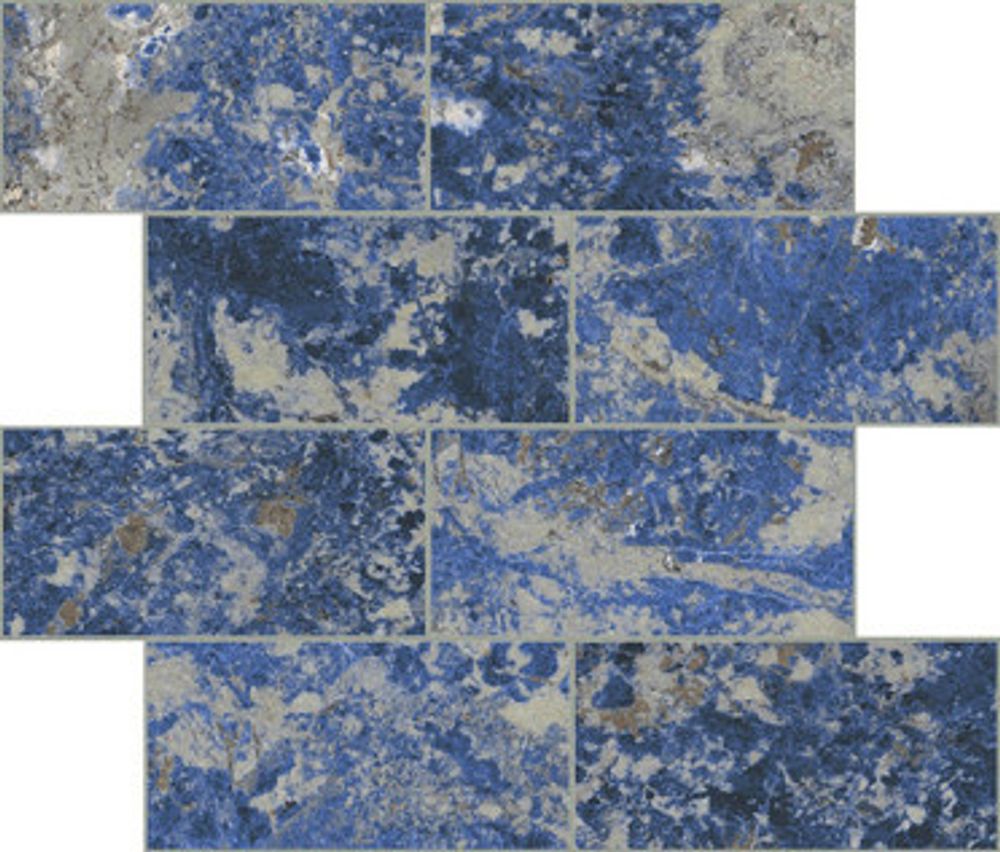 Мозаика BIJOUX SODALITE BL MAT 6MM MUR.SF (7.5x15) (767613)