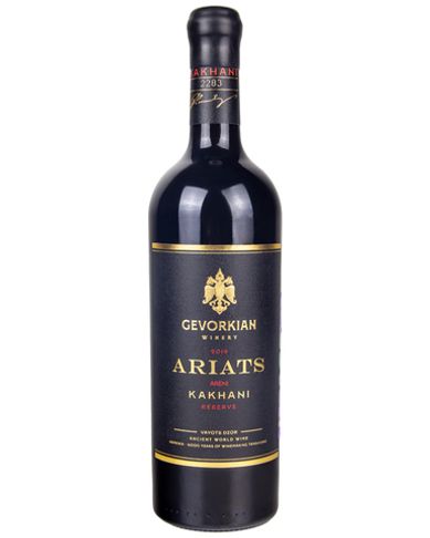 Вино Gevorkian Winery Красное сухое Ариац Кахани Резервное 2019 г.у, 16%, 0,75 л, Армения