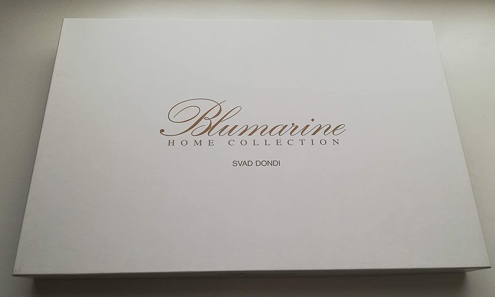 Постельное белье 2 спальное евро Blumarine Blunotte Bianco 1637