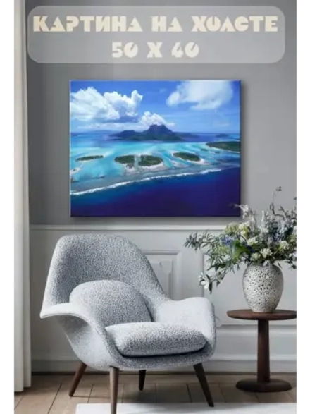 Картина на стену 40 X 50 Тропики пейзаж