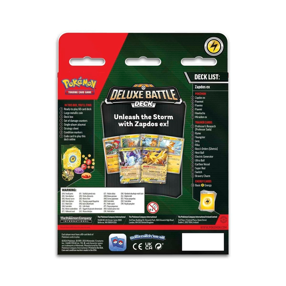 Deluxe Battle Deck - Zapdos ex