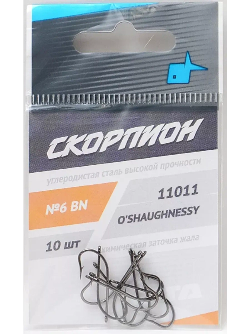Крючок "O'Shaughnessy" (Скорпион) №6