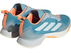 Женские теннисные кроссовки Adidas Avacourt - preloved blue/footwear white/screaming orange