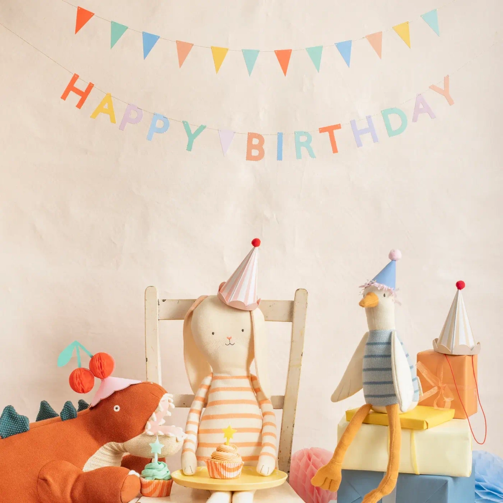 Гирлянда "С Днем Рождения" [Happy Birthday] (мини-гирлянда) 0,6 м