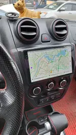 Магнитола для Lada Granta 2011-2018 (взамен ШГУ) - Teyes CC3-2K монитор 9.5" 2K QLED на Android 10, Быстрая, CarPlay, 4G SIM-слот