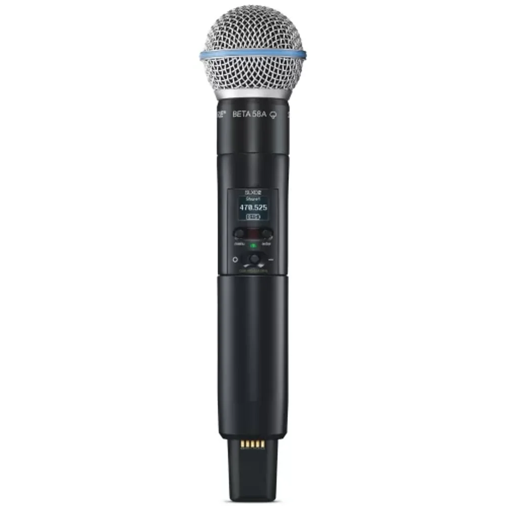 Shure SLXD24/B58 — цифровая радиосистема с ручным передатчиком Beta58A