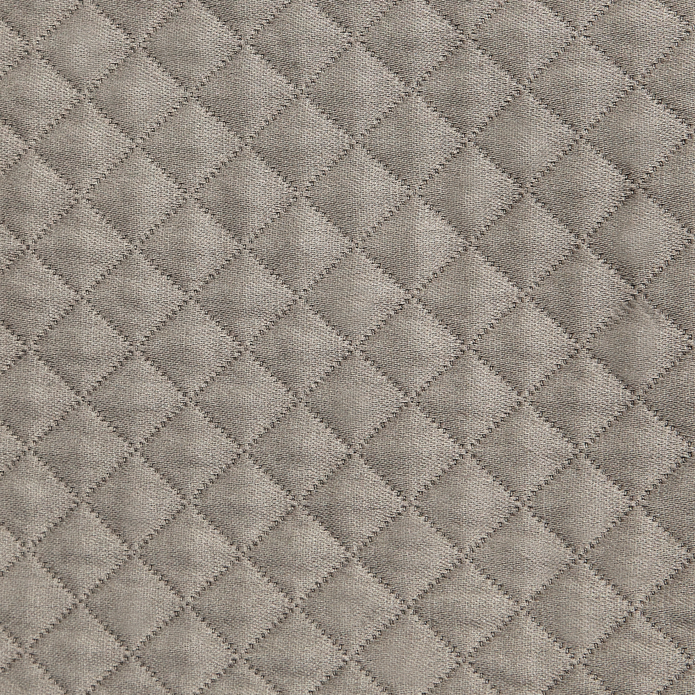 Покрывало из хлопка 150x200 Claire Batiste Atelier CNV серый графит
