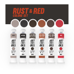 Abteilung 502 Rust & Red Colors Set - набор масляных красок, 6х20 мл